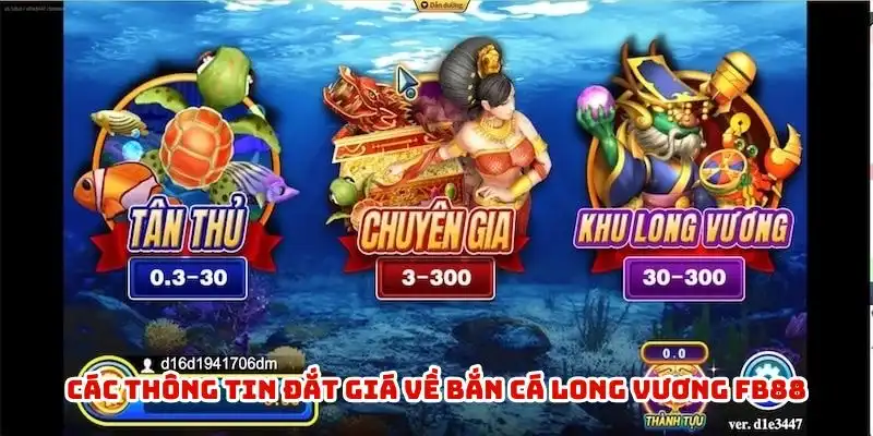 Các thông tin đắt giá về bắn cá Long Vương FB88