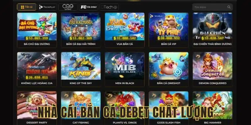 Kho game chất lượng của nhà cái bắn cá uy tín Kho game chất lượng của nhà cái bắn cá uy tín