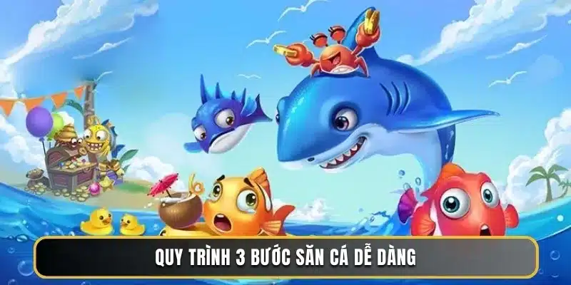 Quy trình 3 bước săn cá dễ dàng Quy trình 3 bước săn cá dễ dàng